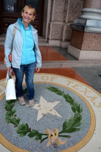 Done step on the Lone Star.